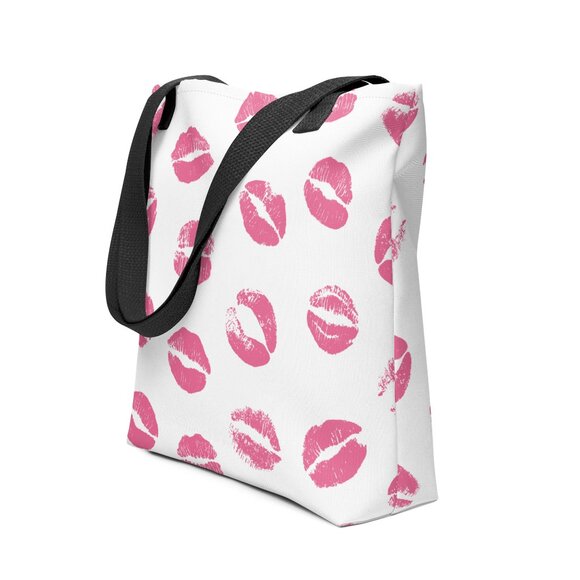 All-over print tote bags for shopping - Picture 1 of 6